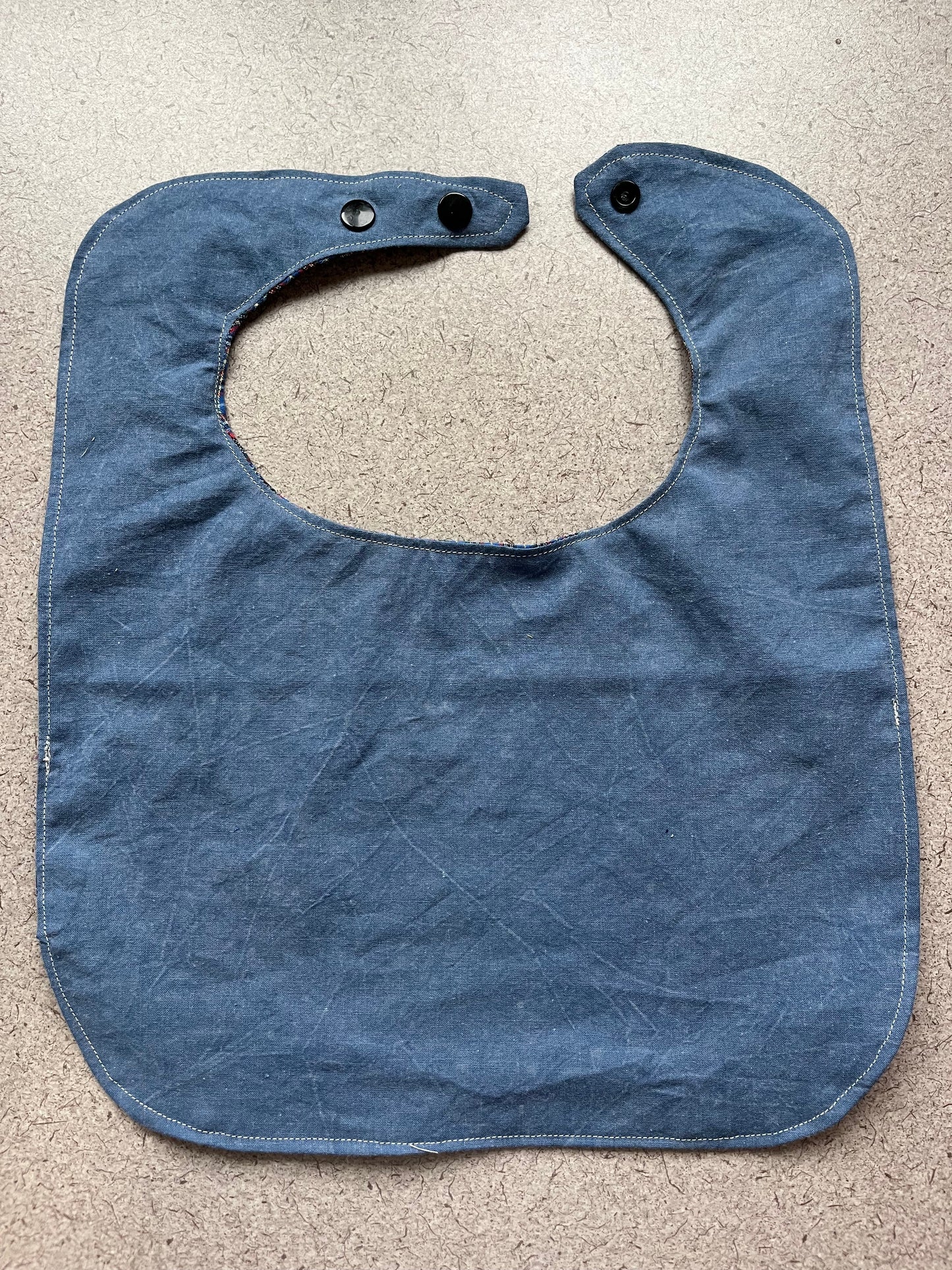 Checkered Baby Bib