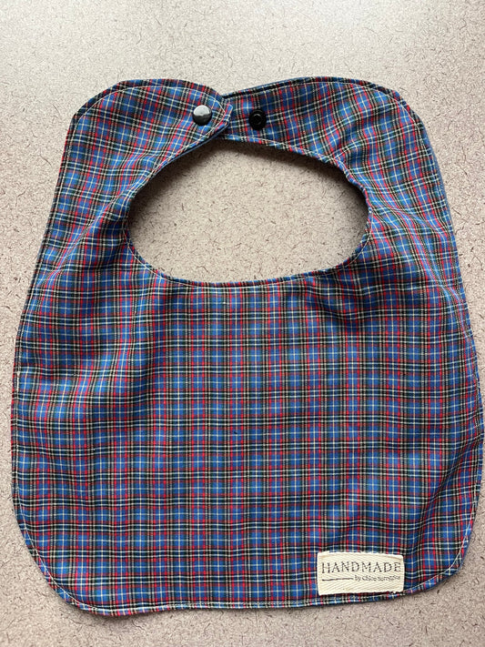 Checkered Baby Bib