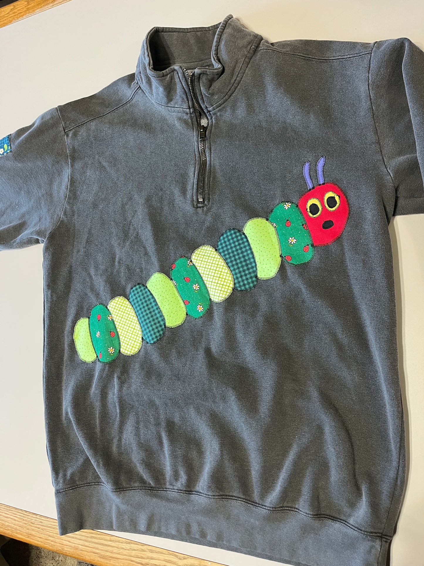 Hungry Caterpillar Patchwork 1/4 Zip