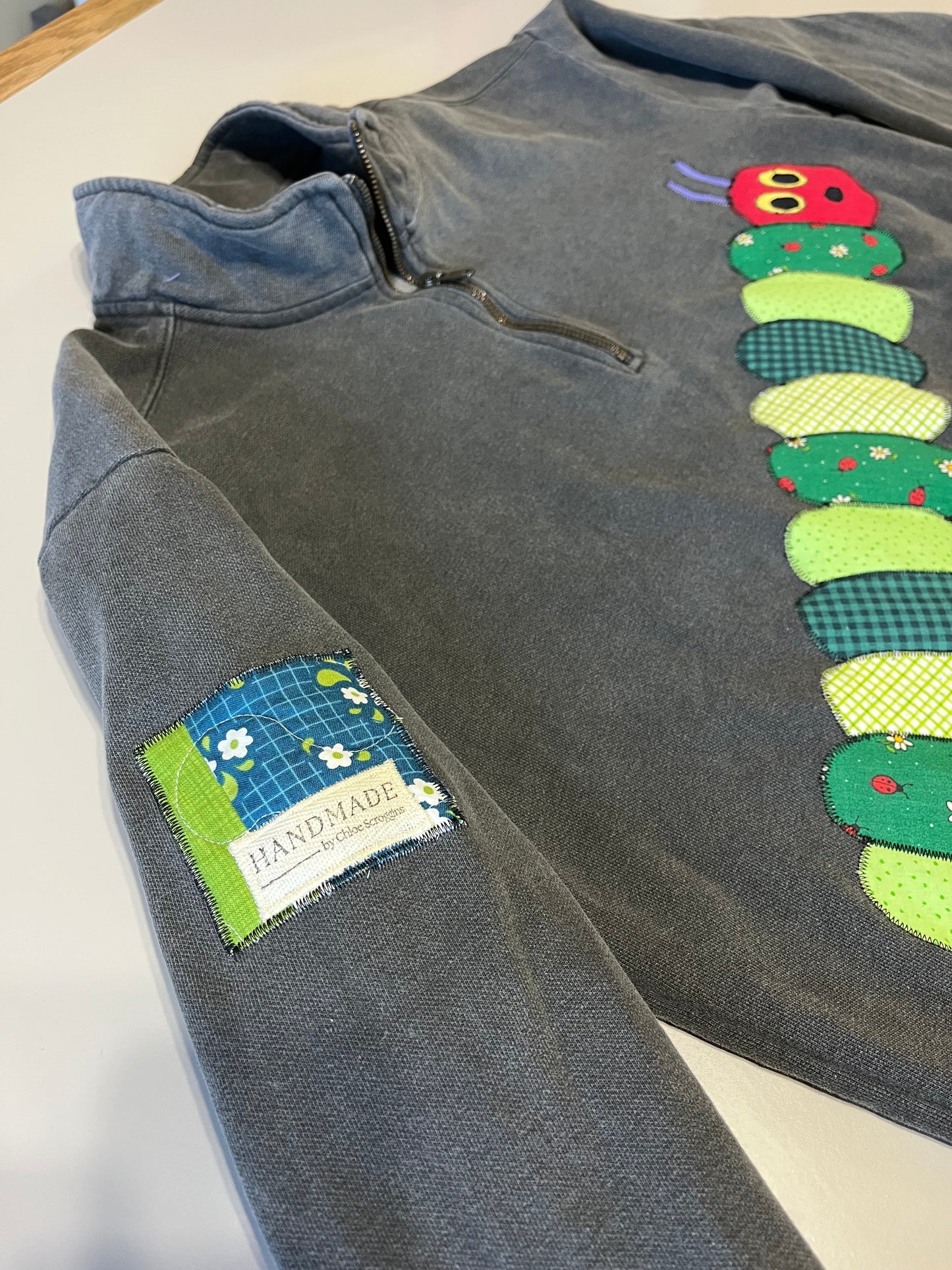 Hungry Caterpillar Patchwork 1/4 Zip