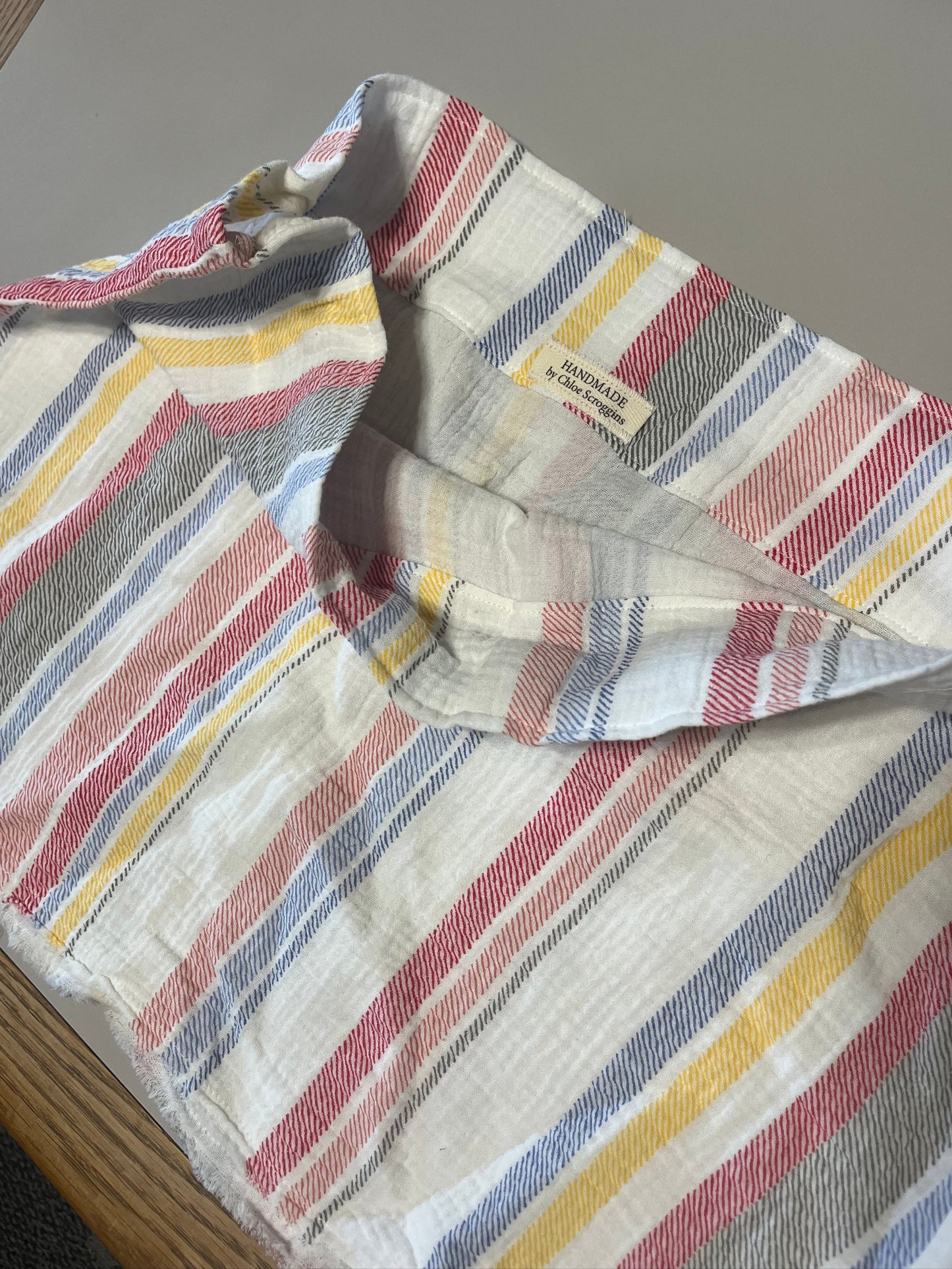 Striped Mini Skirt